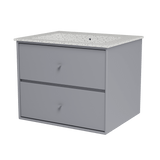 Montana Basin SU1001 – badmodul med vask, 60 cm - Graphic - Jacobsen Plus