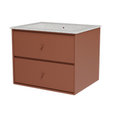 Montana Basin SU1001 – badmodul med vask, 60 cm - Hazelnut - Jacobsen Plus