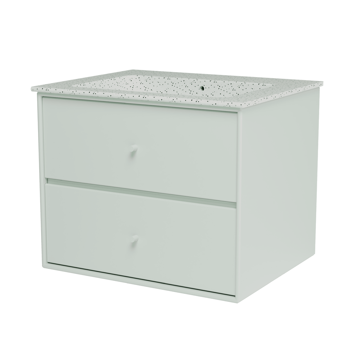 Montana Basin SU1001 – badmodul med vask, 60 cm - Mist - Jacobsen Plus