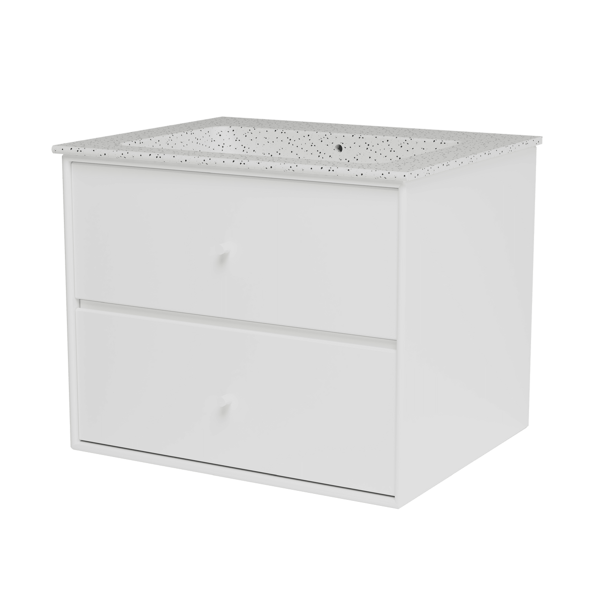 Montana Basin SU1001 – badmodul med vask, 60 cm - New white - Jacobsen Plus