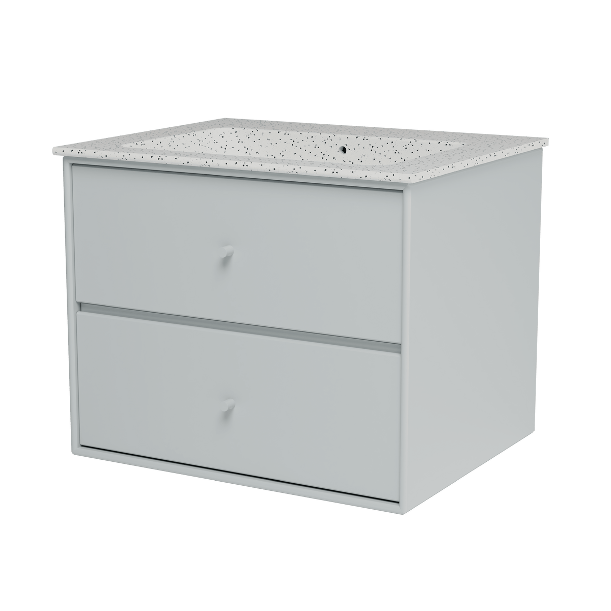 Montana Basin SU1001 – badmodul med vask, 60 cm - Oyster - Jacobsen Plus