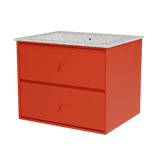 Montana Basin SU1001 – badmodul med vask, 60 cm - Rosehip - Jacobsen Plus