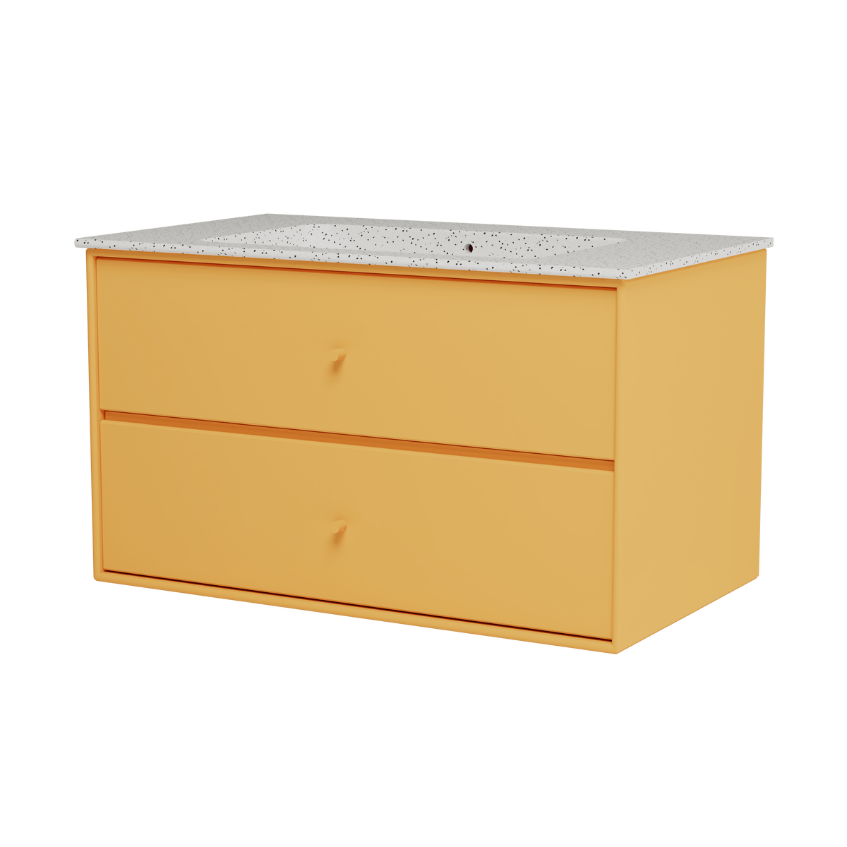 Montana Basin SU1401 – badmodul med vask, 83 cm - Acacia - Jacobsen Plus