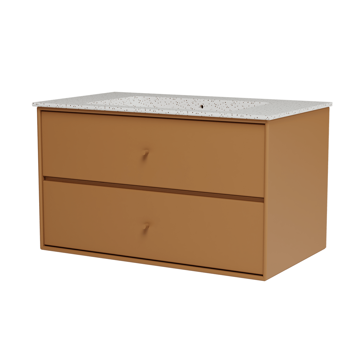 Montana Basin SU1401 – badmodul med vask, 83 cm - Amber - Jacobsen Plus