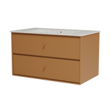 Montana Basin SU1401 – badmodul med vask, 83 cm - Amber - Jacobsen Plus