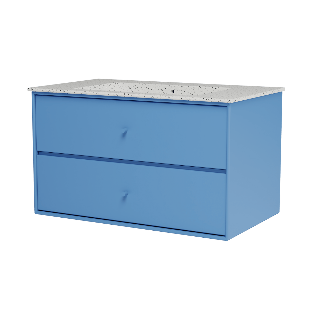 Montana Basin SU1401 – badmodul med vask, 83 cm - Azure - Jacobsen Plus