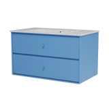 Montana Basin SU1401 – badmodul med vask, 83 cm - Azure - Jacobsen Plus