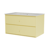 Montana Basin SU1401 – badmodul med vask, 83 cm - Camomile - Jacobsen Plus