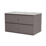 Montana Basin SU1401 – badmodul med vask, 83 cm - 3 - Jacobsen Plus