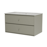 Montana Basin SU1401 – badmodul med vask, 83 cm - Fennel - Jacobsen Plus