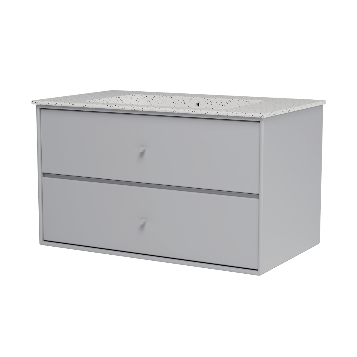Montana Basin SU1401 – badmodul med vask, 83 cm - Fjord - Jacobsen Plus