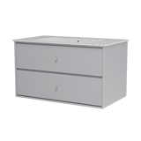 Montana Basin SU1401 – badmodul med vask, 83 cm - Fjord - Jacobsen Plus