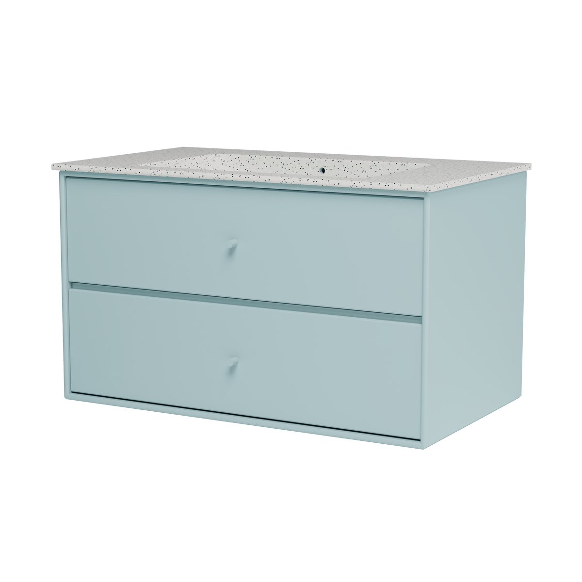 Montana Basin SU1401 – badmodul med vask, 83 cm - Flint - Jacobsen Plus