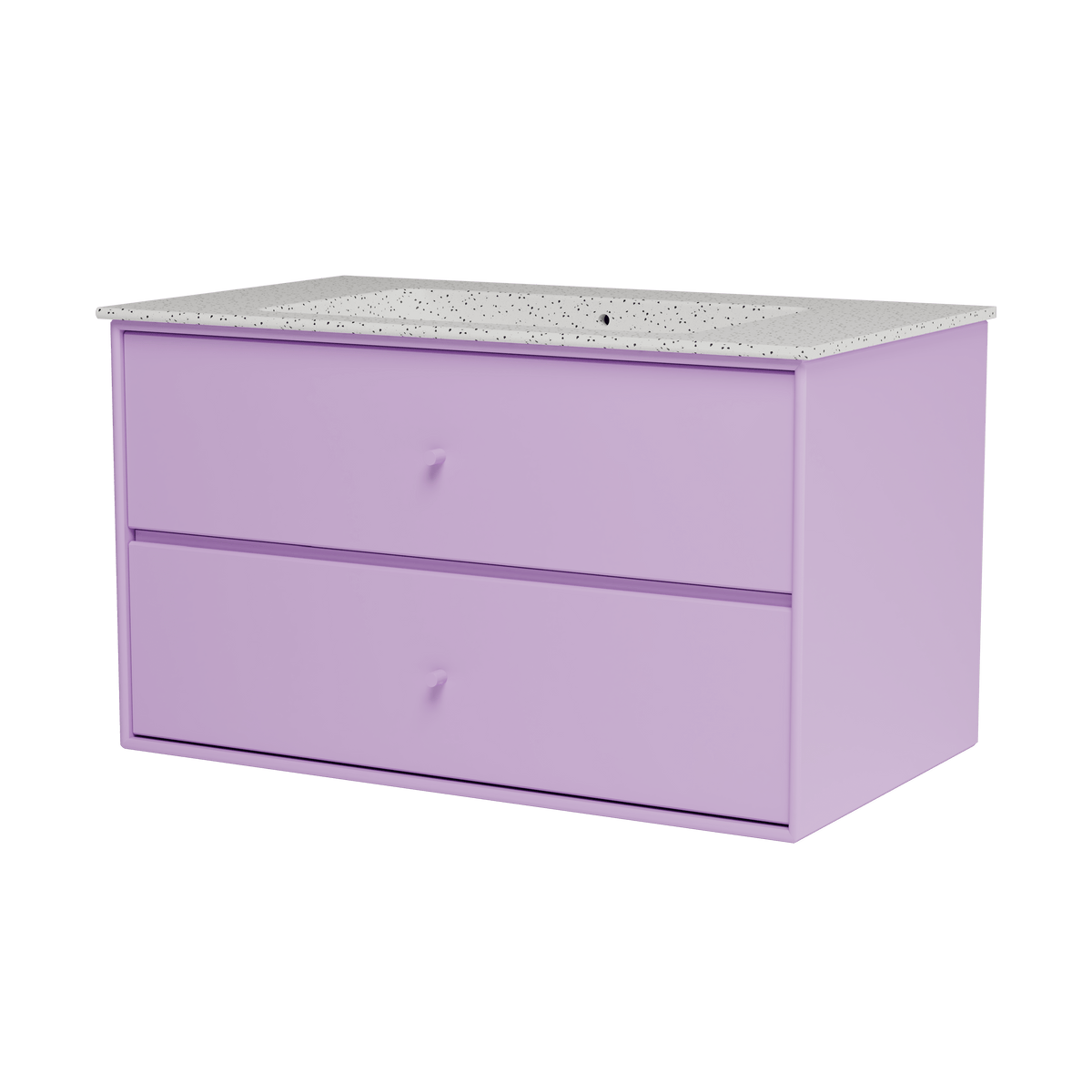Montana Basin SU1401 – badmodul med vask, 83 cm - Iris - Jacobsen Plus