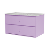 Montana Basin SU1401 – badmodul med vask, 83 cm - Iris - Jacobsen Plus