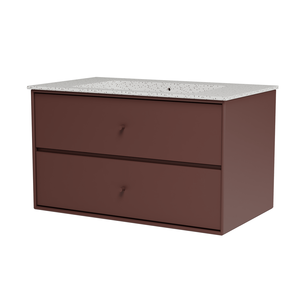 Montana Basin SU1401 – badmodul med vask, 83 cm - Masala - Jacobsen Plus