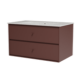 Montana Basin SU1401 – badmodul med vask, 83 cm - Masala - Jacobsen Plus