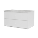 Montana Basin SU1401 – badmodul med vask, 83 cm - New white - Jacobsen Plus