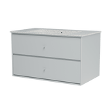 Montana Basin SU1401 – badmodul med vask, 83 cm - Oyster - Jacobsen Plus