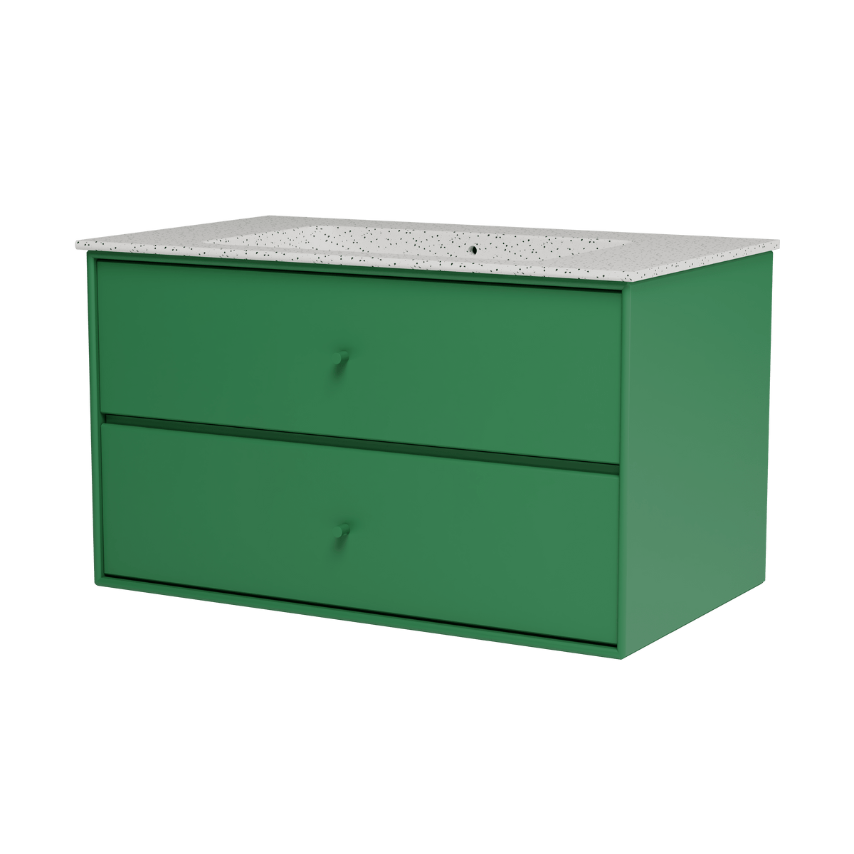 Montana Basin SU1401 – badmodul med vask, 83 cm - Parsley - Jacobsen Plus
