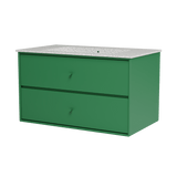 Montana Basin SU1401 – badmodul med vask, 83 cm - Parsley - Jacobsen Plus
