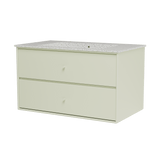 Montana Basin SU1401 – badmodul med vask, 83 cm - Pomelo - Jacobsen Plus