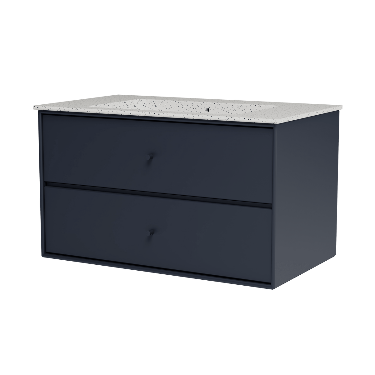 Montana Basin SU1401 – badmodul med vask, 83 cm - Shadow - Jacobsen Plus