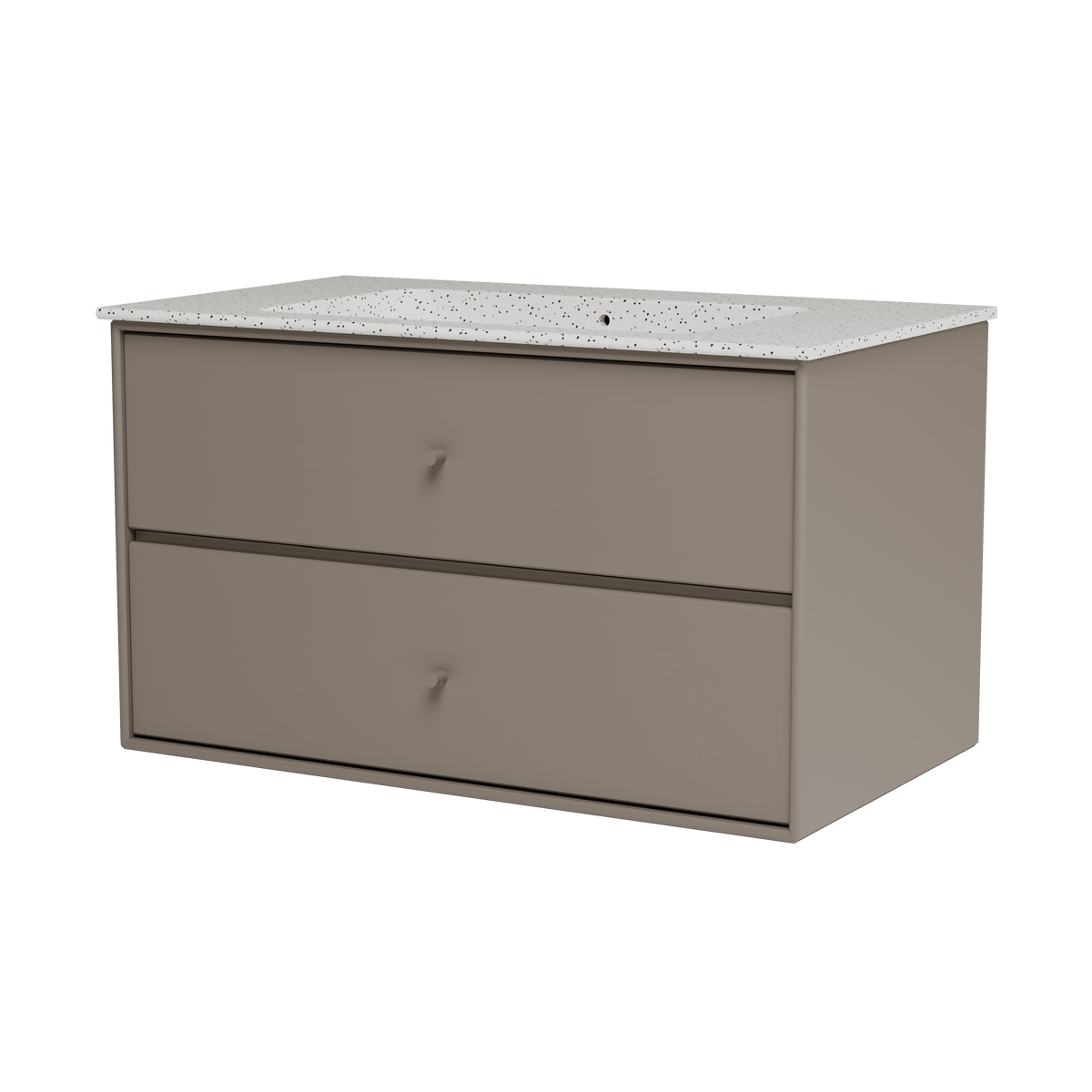 Montana Basin SU1401 – badmodul med vask, 83 cm - 2 - Jacobsen Plus