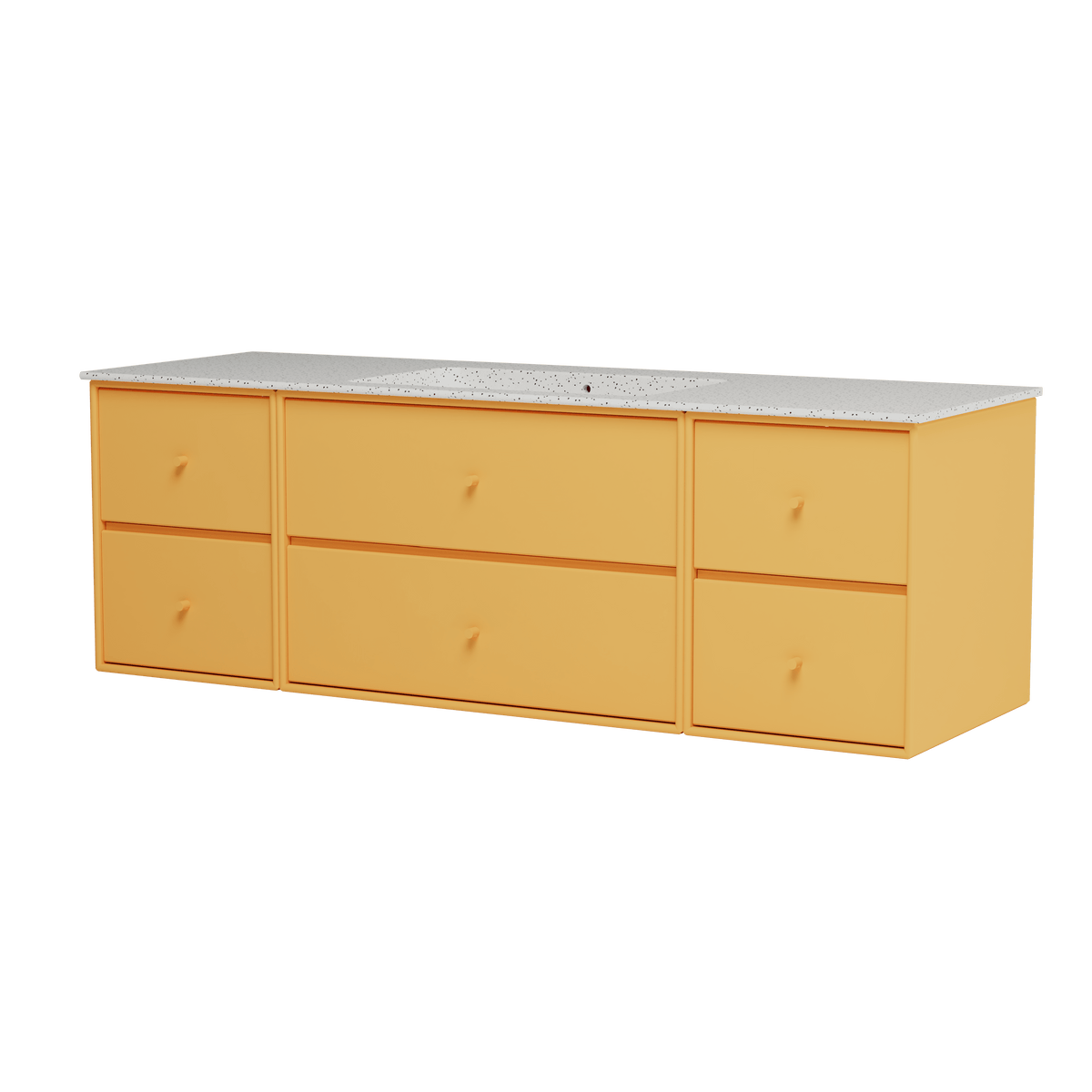 Montana Basin SU2409 – badmodul med vask, 142 cm - Acacia - Jacobsen Plus
