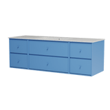 Montana Basin SU2409 – badmodul med vask, 142 cm - Azure - Jacobsen Plus