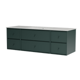 Montana Basin SU2409 – badmodul med vask, 142 cm - Black Jade - Jacobsen Plus