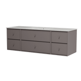 Montana Basin SU2409 – badmodul med vask, 142 cm - Coffee - Jacobsen Plus