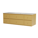 Montana Basin SU2409 – badmodul med vask, 142 cm - Cumin - Jacobsen Plus