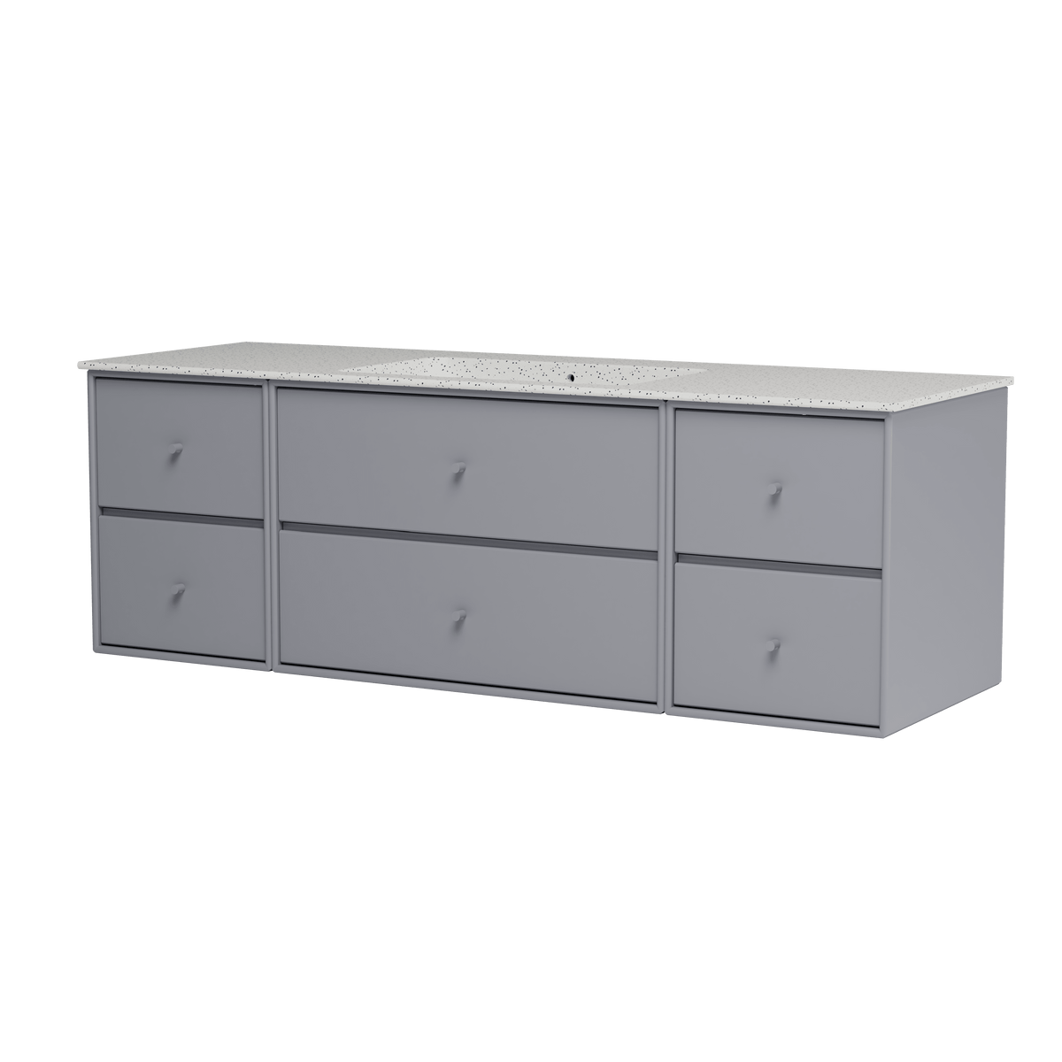 Montana Basin SU2409 – badmodul med vask, 142 cm - Graphic - Jacobsen Plus