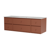 Montana Basin SU2409 – badmodul med vask, 142 cm - Hazelnut - Jacobsen Plus