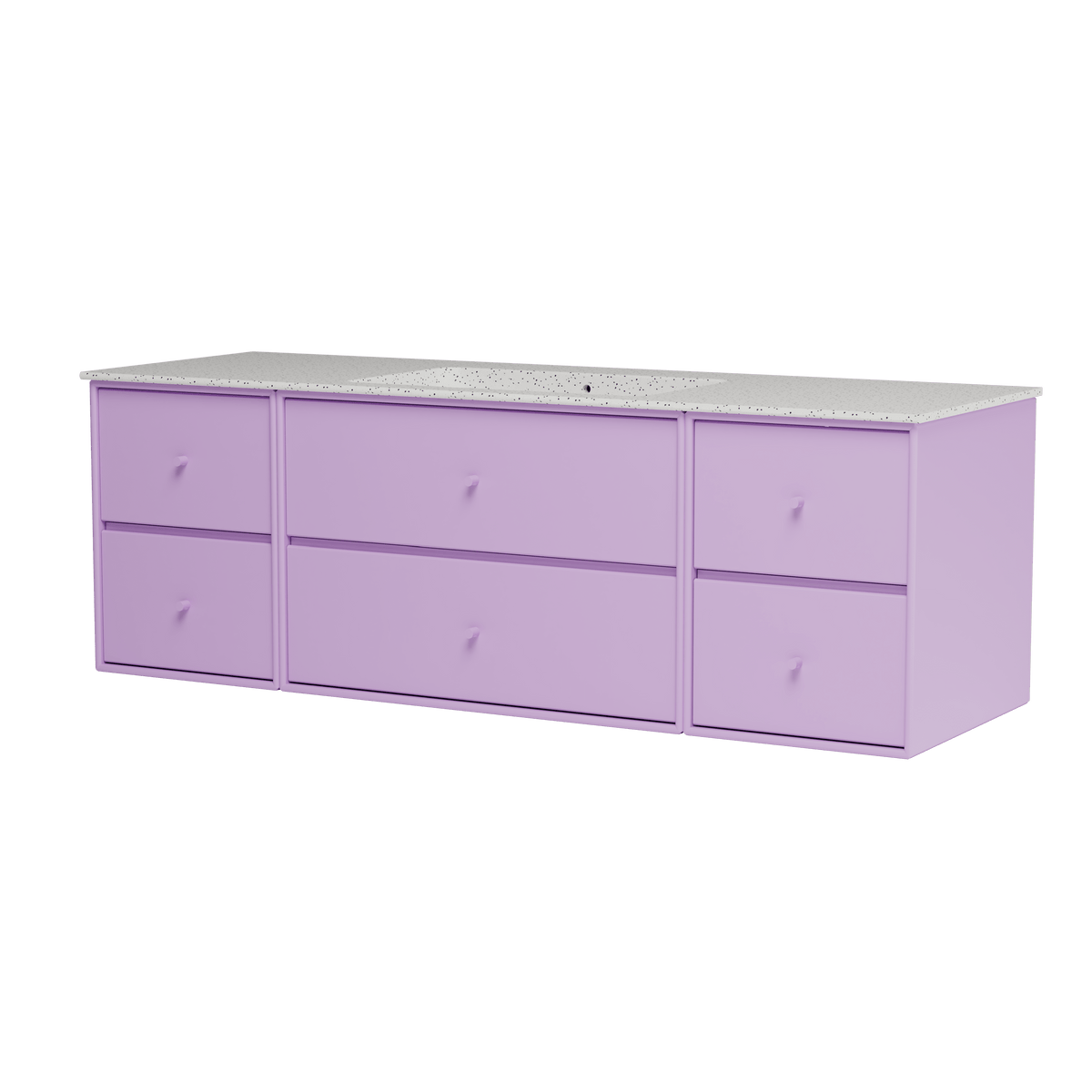 Montana Basin SU2409 – badmodul med vask, 142 cm - Iris - Jacobsen Plus