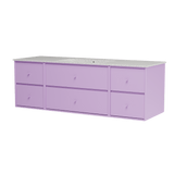 Montana Basin SU2409 – badmodul med vask, 142 cm - Iris - Jacobsen Plus