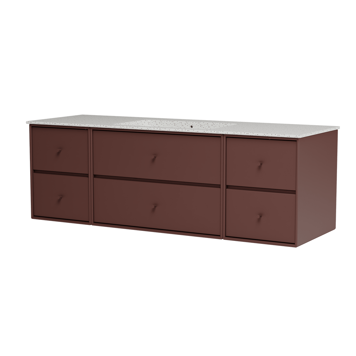 Montana Basin SU2409 – badmodul med vask, 142 cm - Masala - Jacobsen Plus