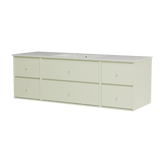 Montana Basin SU2409 – badmodul med vask, 142 cm - Pomelo - Jacobsen Plus