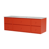 Montana Basin SU2409 – badmodul med vask, 142 cm - Rosehip - Jacobsen Plus