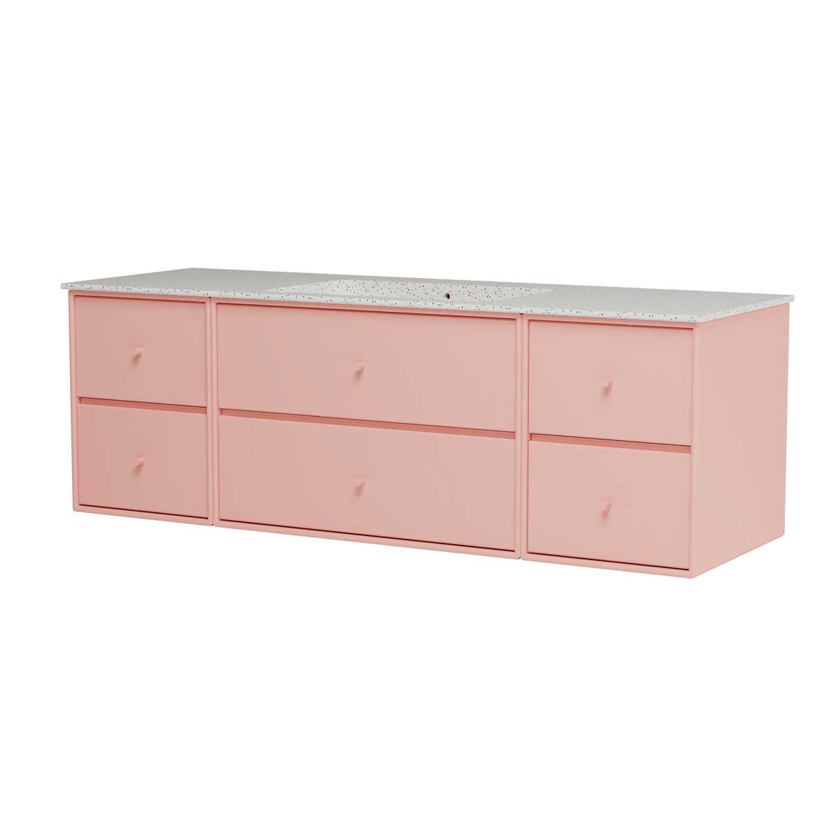Montana Basin SU2409 – badmodul med vask, 142 cm - Ruby - Jacobsen Plus
