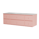 Montana Basin SU2409 – badmodul med vask, 142 cm - Ruby - Jacobsen Plus