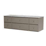 Montana Basin SU2409 – badmodul med vask, 142 cm - Truffle - Jacobsen Plus