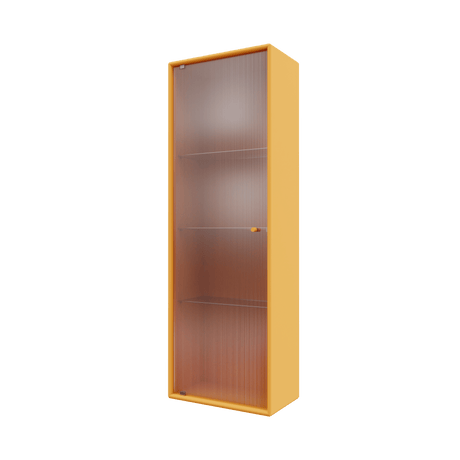 Montana Ripple VI – Hochschrank mit geriffeltem Glas, 35 × 104 cm - Clay - Jacobsen Plus