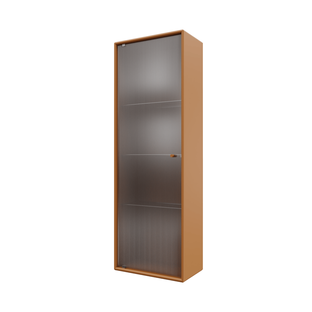 Montana Ripple VI – højskab med rillet glas, 35 × 104 cm