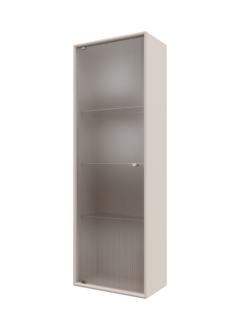 Montana Ripple VI – Hochschrank mit geriffeltem Glas, 35 × 104 cm - Clay - Jacobsen Plus