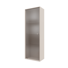 Montana Ripple VI – højskab med rillet glas, 35 × 104 cm