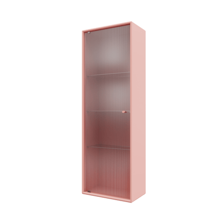Montana Ripple VI – Hochschrank mit geriffeltem Glas, 35 × 104 cm - Clay - Jacobsen Plus