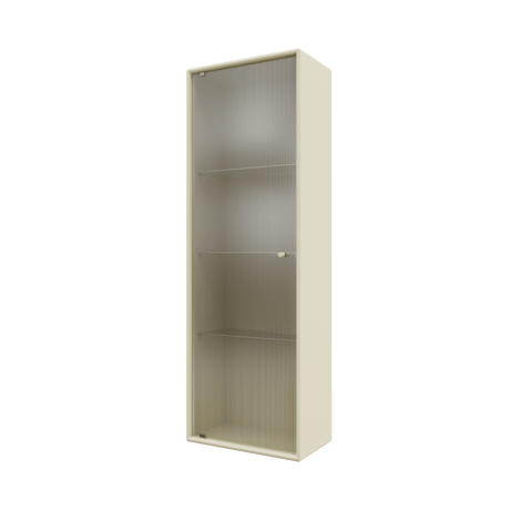 Montana Ripple VI – Hochschrank mit geriffeltem Glas, 35 × 104 cm - Clay - Jacobsen Plus