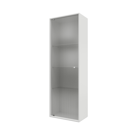 Montana Ripple VI – Hochschrank mit geriffeltem Glas, 35 × 104 cm - Clay - Jacobsen Plus